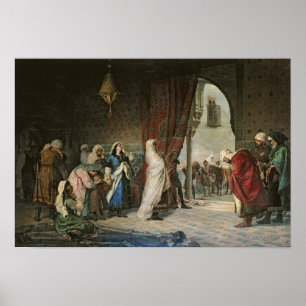 Póster Salida del Boabdil, en Alhambra