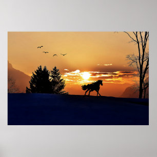 Póster Salida del sol