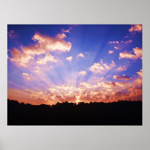 Póster Salida del sol temprana