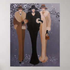 Póster SALIDA NOCTURNA DE chicas