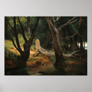 Póster Salida para el Bella Artes de Caza - Horace Vernet