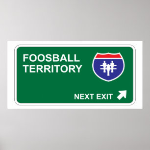 Póster Salida siguiente de Foosball