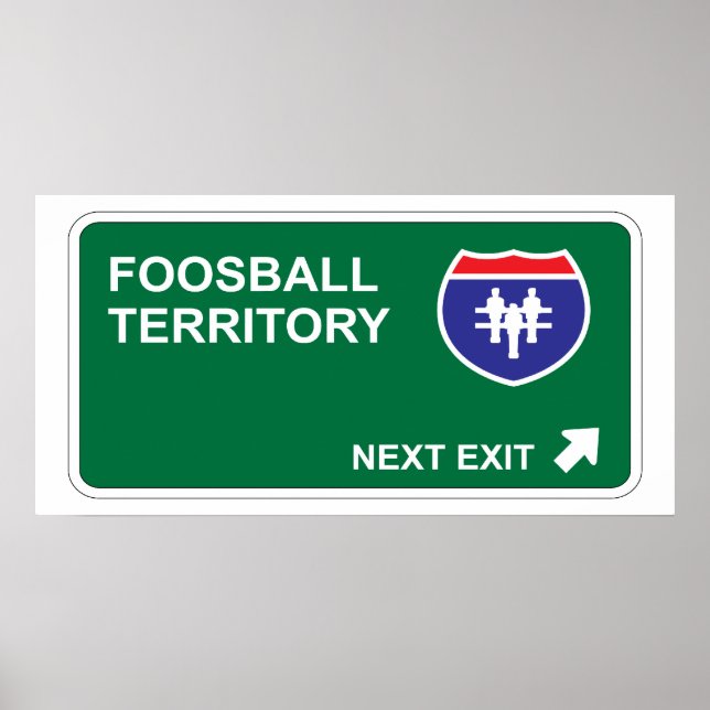 Póster Salida siguiente de Foosball (Frente)
