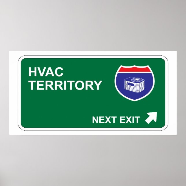 Póster Salida siguiente de HVAC (Frente)