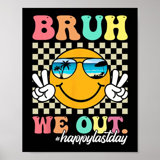 Póster Salimos Felices El Último Día De La Escuela De Pro (Frente)