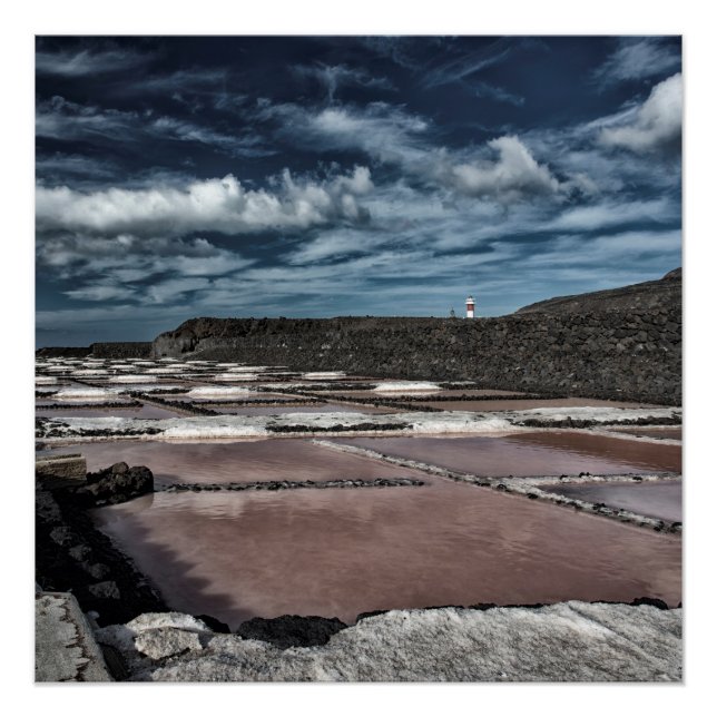 Póster Salinas de La Palma (Anverso)