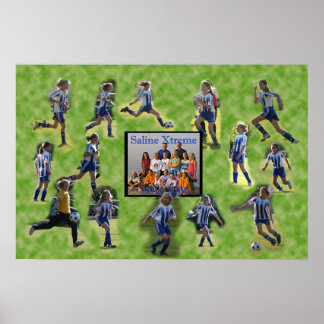 Póster Saline Xtreme 2005-2006 Team Poster