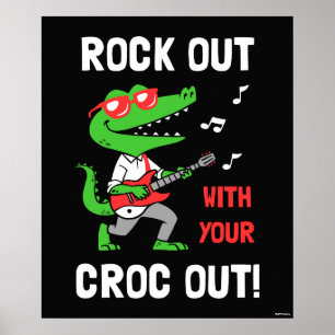 Póster Salir con tu Croc Out