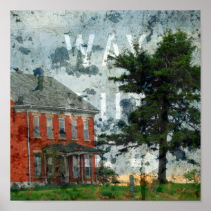 Póster Salir De Ahí Pequeña Plaza