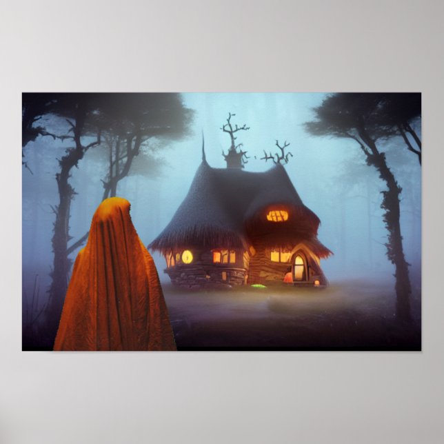 Póster Salir de la casa embrujada (Frente)