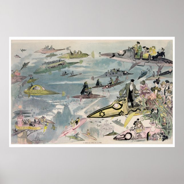 Póster Salir de la ópera en el año 2000 (Frente)