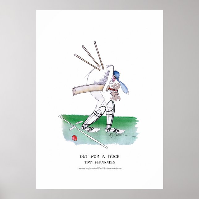 Póster salir por un pato, tony fernandes poster (Frente)