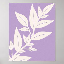 Póster Salir púrpura