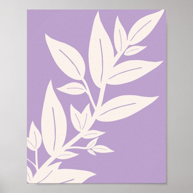 Póster Salir púrpura (Frente)