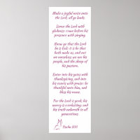 Salmo 100 de la Biblia contra el Señor