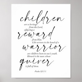 Póster Salmo 121:3-5