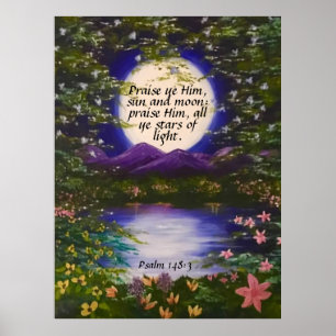 Póster Salmo 148:3