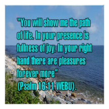 Salmo 16:11 WEBU