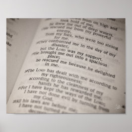 Póster Salmo 18:19 [Imprimir]