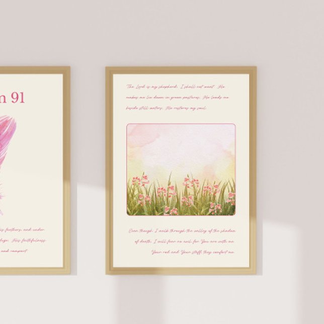 Póster Salmo 23 (Subido por el creador)