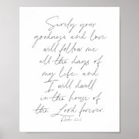 Salmo 23:6 Script