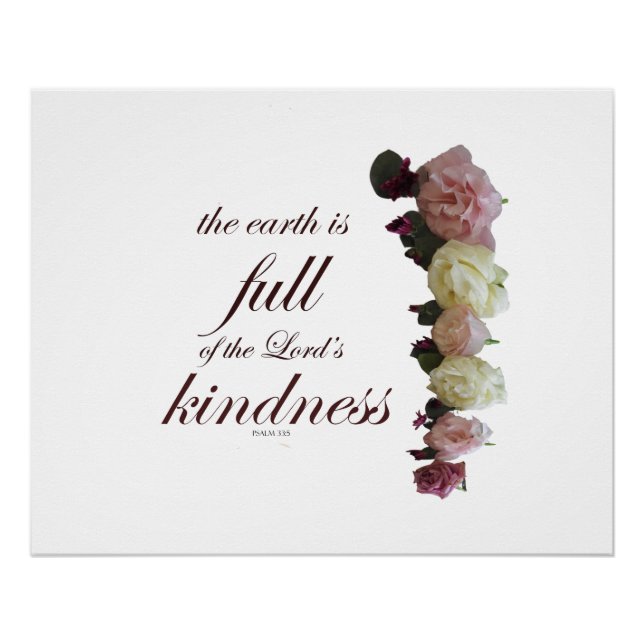 Póster Salmo 33 (Anverso)