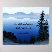 Salmo 46:10 Estén quietos y sepan que soy Dios