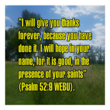 Salmo 52:9 WEBU