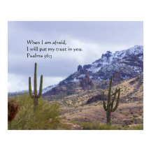 Salmo 56:3 poster