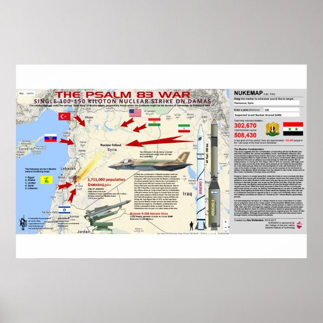 Póster Salmo 83 Guerra 2 (Frente)