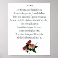 Salmo, Flor Blanca, Papel Poster de valor (Matte)