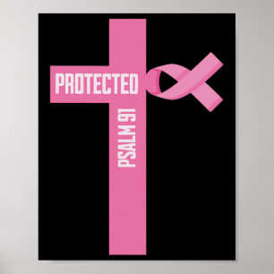 Póster Salmo protegido 91 Brea bíblica de salmo 91ª crist