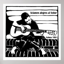 Póster Salmos 100:1