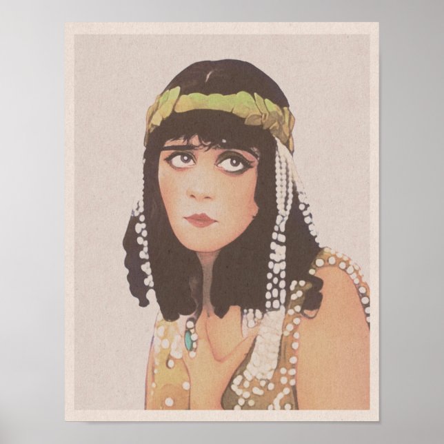 Póster Salomé (1918) - La Lily dorada del Nilo (Frente)