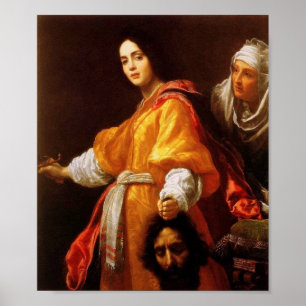 Póster Salome with the head of John the Baptist Poster