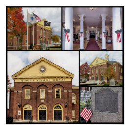 Póster Salón Conmemorativo de Plymouth