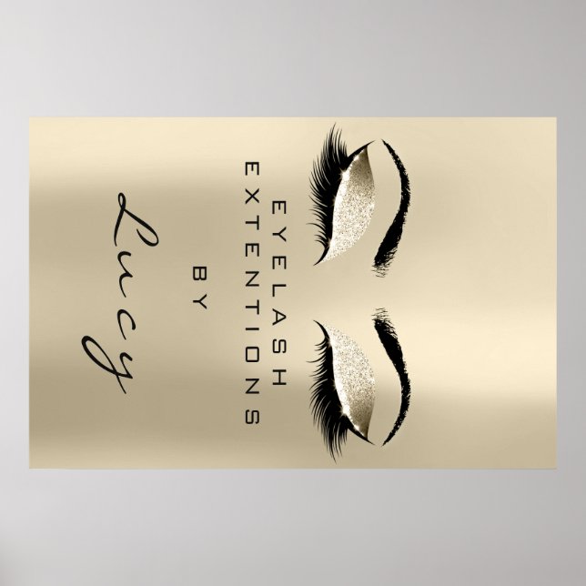 Póster Salón De Belleza De Artistas De Maquillaje Lanza P (Frente)