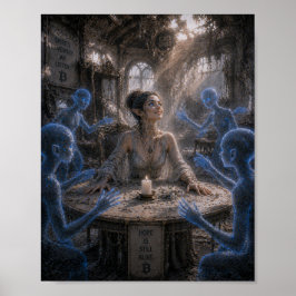 Póster Salón de espiritualismo abandonado / Medio / Esper