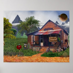 Póster salón de la ciudad de penfield