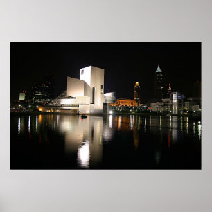 Póster Salón de la Fama y el Museo del Rock and Roll, Cle