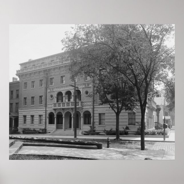 Póster Salón de la York (Universidad de Yale) (Frente)
