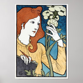 Póster Salon des Cent, 1894 Art Nouveau de Eugene Grasset