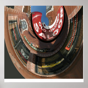 Póster Salón viejo del globo, Carson City, Nevada