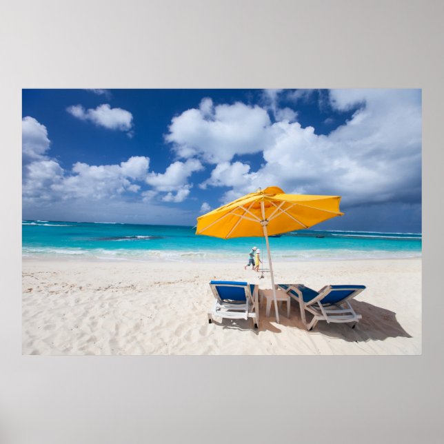 Póster Salones de la playa (Frente)