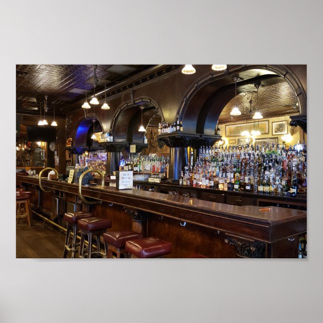 Póster Saloon no 10 en Deadwood, Dakota del Sur (Frente)