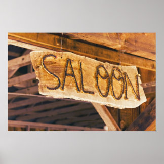 Póster Saloon "poster"