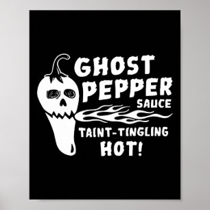 Póster Salsa de Pepper Fantasma Taint-tingling Hot