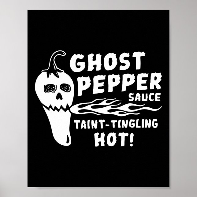 Póster Salsa de Pepper Fantasma Taint-tingling Hot (Frente)
