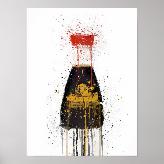 Póster Salsa de soja (Frente)