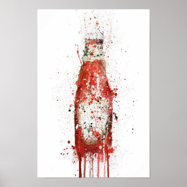 Póster Salsa de Tomate (Frente)